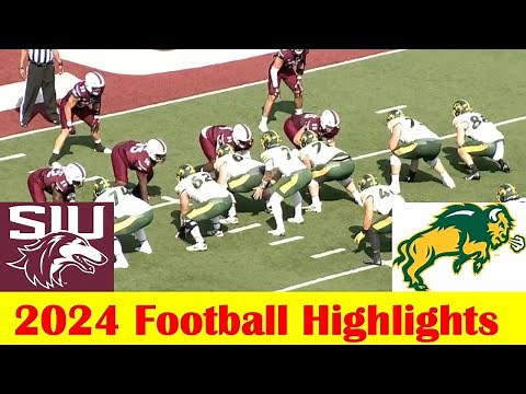 North Dakota State vs Southern Illinois Football Game Highlights 10 12 2024