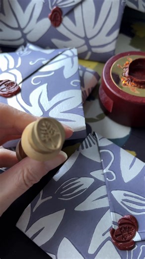 When your brother-in-law makes you THE best Christmas present on his CNC machine #cncmachine #cnc #waxsealstamp #waxseal