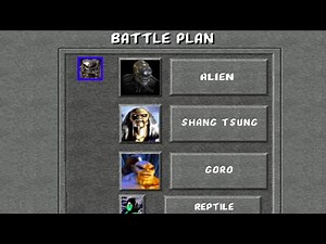 Mortal Kombat 1 (Arcade) PREDATOR Full Playthrough (ALIEN FINAL BOSS!) HARD 8