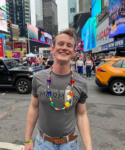 2.4K views · 67 reactions | We love to dance and shout and let all our feelings out!  We are here for you , BOM | The Book of Mormon on Broadway | Facebook