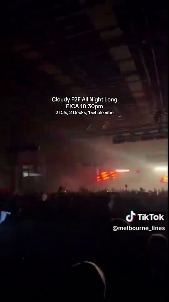 Cloudy F2F All Night Long at PICA - Join the Vibe!