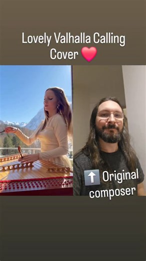 Gorgeous Valhalla Calling cover on Dulcimer 🎵 #valhallacalling #miracleofsound | Miracle of Sound