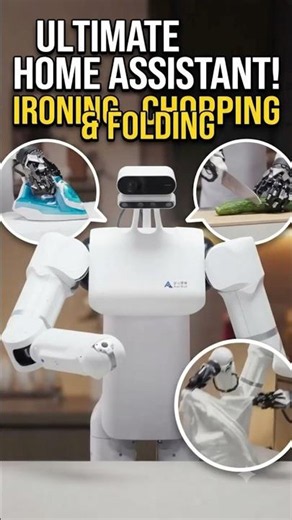 Ultimate Home Assistant! The Robot That Chops, Irons, and Folds