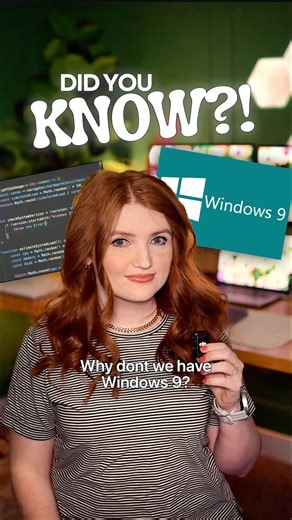 Why did Microsoft skip Windows 9?🤨