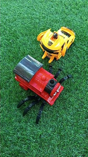 ASMR Unboxing and Testing Bumblebee Robot Transformers and Choo Choo Charles Spider Toys