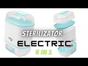Mappy 5-in-1 electric sterilizer - destroys bacteria and microbes