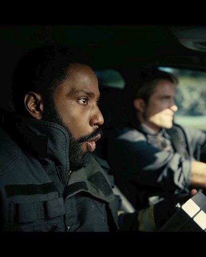 The custom prop watches we made for TENET have a countdown display in red or blue, each color indicating a specific function. Inspired by the movie watch, our limited edition Khaki Navy BeLOWZERO is available with either a red or blue seconds hand. Choose yours today! https://ms.spr.ly/6184TShEG | Hamilton Watch