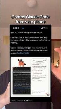 You can now vibecode from your phone!Claude dropped Remote. setup is one command: /remote-control