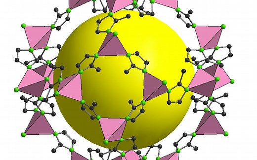 Diamond绘制ZIF-67晶体结构及导出XRD数据(Yaghi-2008-science)