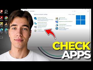 How To Check Installed Apps Or Programs In Windows | Tutorial 2026