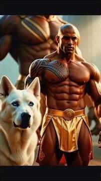 best bodybuilder vs powerful alien #dog #bodybuilding #cat #aivideo #cr7 #faint #vidcast #aishorts