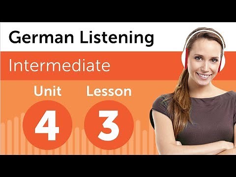 German Listening Practice - Talking About School Subjects in German