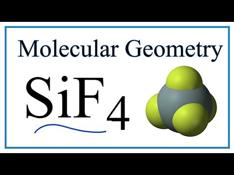 SiF4 Molecular Geometry, Bond Angles & Electron Geometry