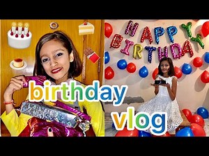 Khushboo’s 12th Birthday Vlog plus gift unboxing vlog // amandancerreal