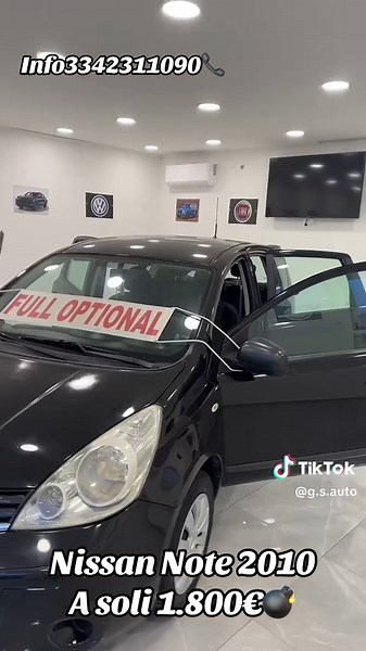 Nissan Note 2010 in ottime condizioni a 1.800€