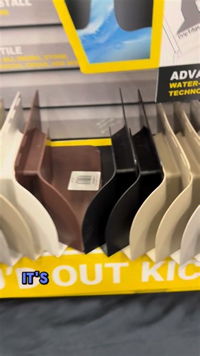 Kickout flashing might seem like a small detail, but it can make a huge difference in protecting your home from hidden water damage. 💧 American Flashings nailed it with the J’d Out Kickout — a clean, consistent design that makes installation easier and better looking. 🔨👌 #BuildingScience #FlashingDoneRight #HomeInspection #ItsNotSupposedToDoThat #TexasEdge | Texas Edge Home Inspections, PLLC