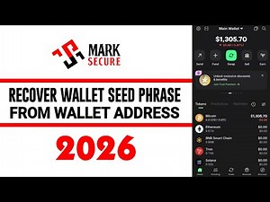 RECOVER WALLET SEED PHRASE FROM WALLET ADDRESS. FULL TUTORIAL