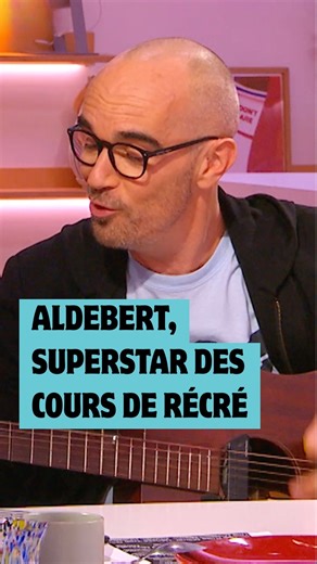 La Maison des Maternelles on Instagram: "Aldebert est un auteur, compositeur et interprète français connu des parents mais aussi des enfants. Il allie hard rock et écriture pour les plus jeunes et est en tournée jusqu’au 7 décembre prochain. 📲 Extrait de l'émission du 30/09/2025, disponible en intégralité sur le site de France Télévisions. #lamaisondesmaternelles #lmdm #lesmaternelles #lesmaternellesxxl #alderbert #helldebert #hardrock #rocknroll"