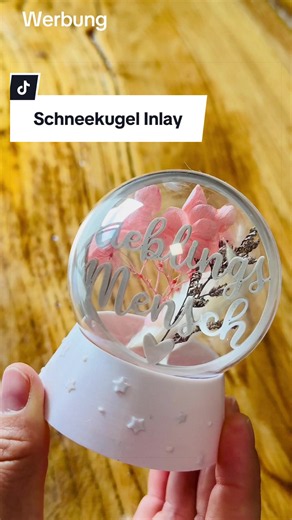 Anzeige/ Diese schönen Inlays könnt ihr jetzt mit der Schneekugel Basis kombinieren! Viel Spaß beim Verschenken! #3ddruckdeutschland #schranklädchen #geschenkideen #makerworld #fusion360