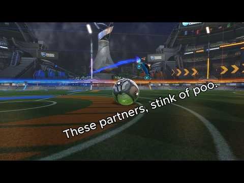 These partners, stink of poo. (Rocket League Teammates) #meme #rocketleague
