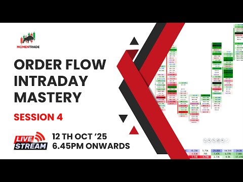 Orderflow Intraday Mastery Course | Free Live Course | Session 4