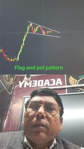 Flag and pole pattern