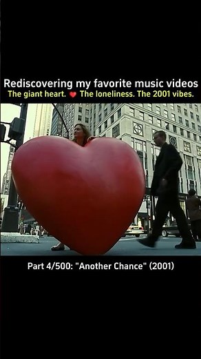 Rediscovering my favorite music videos - Part 4/500: "Another Chance" (2001) #shorts #anotherchance