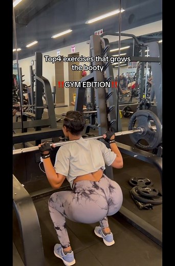 Top 4 Booty Exercises for Growth | Gym Edition