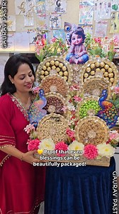 🚨STOP SCROLLING — this one’s too divine to ignore! 😍✨ When trend meets tradition, magic like this happens! 💫 Our latest Kanha Ji luxury setup is breaking the internet — regal peacocks, loaded dryfruits & pure devotion in every detail 💛 Because normal hampers are outdated… this is THE TRENDING SETUP everyone’s talking about 👑 Created by the trendsetters themselves — Team GPP 💥 📞 9810379990 #ViralReel #KanhaJiSetup #LuxuryHampers #TrendAlert #GPPMagic #DivineDecorGoals #ShaadiSeason2025 #Lu