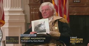 George Washington on His Teeth