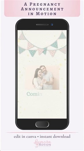 Pregnancy Announcement | Full Animated Template
