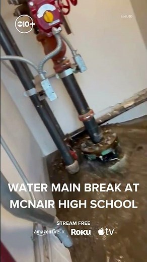 Water main break leads to remote learning at Lodi USD’s McNair High School