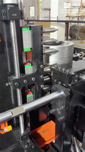 Stainless Steel Heat Exchanger Coiled Tube Pipe End Forming Necking Expanding Machine For Gas Water