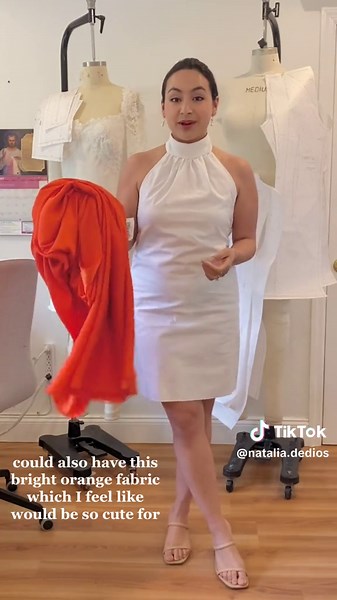 Free Halter Dress Sewing Pattern Sample | Fashion Design