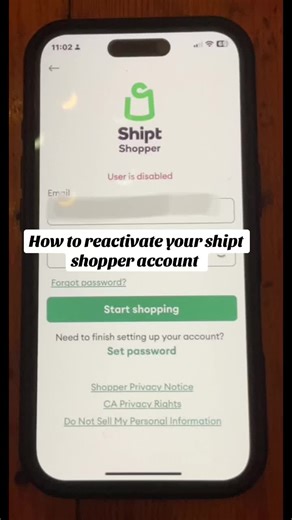 Reactivar tu cuenta de Shipt Shopper fácilmente