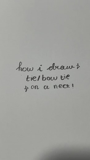 How to Draw a Bow Tie: Step-by-Step Tutorial