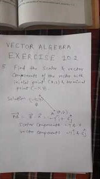 MATHEMATICS CBSE 12TH CLASS VECTOR ALGEBRA EXERCISE 10.2 QUESTION 5.#mathematics,#cbse,#12thclass.