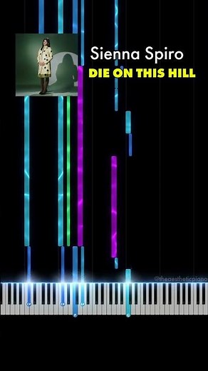 Sienna Spiro - Die On This Hill 🎹✨ #piano #midi