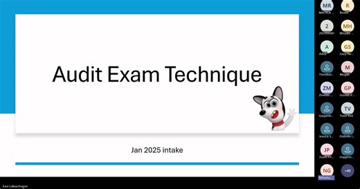 Zani Supplementary Exam Audit Session - 20251231