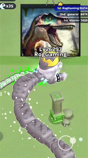 Snake Clash VIP Gameplay 35 #games #viralshorts #viralgaming