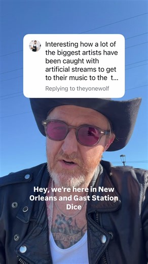 Gas Station Dice is midnight @bandcamp & @youtubemusic only . This one is for the real ones 🎲⛽️