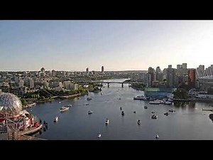 LIVE: Vancouver Waterfront Live Cam | Cruise Ships, False Creek, Vancouver Seawall & More! #livecam