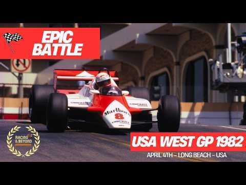 Formula 1 1982 USA West GP | Lauda's First McLaren Win After Epic Fights | Pure Sound