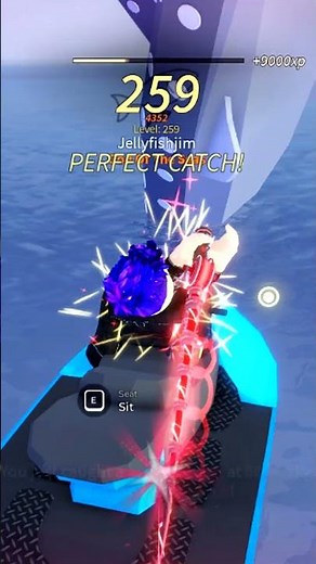 Completing Ocean Bestiary in Fisch (Noob to Pro 42) #roblox #shorts #fisch
