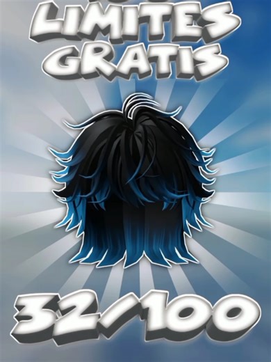 Consigue Cabello Ondulado Azul Gratis en Roblox