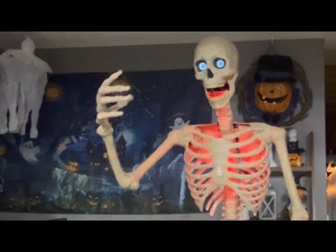 2025 Home Depot 6.5ft Animated App Skelly Tutorial