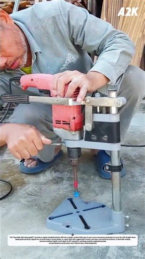 ✨ Drill Stand Handheld Drill Guide