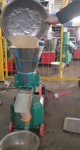 2mm feed pellet machine, is used to feed small fish, shrimp, quail, etc. #poultryfarming #fishfeed