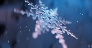 Ice Snowflake Logo Reveal