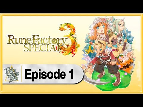 Rune Factory 3 Special WALKTHROUGH PLAYTHROUGH LET'S PLAY GAMEPLAY - Part 1